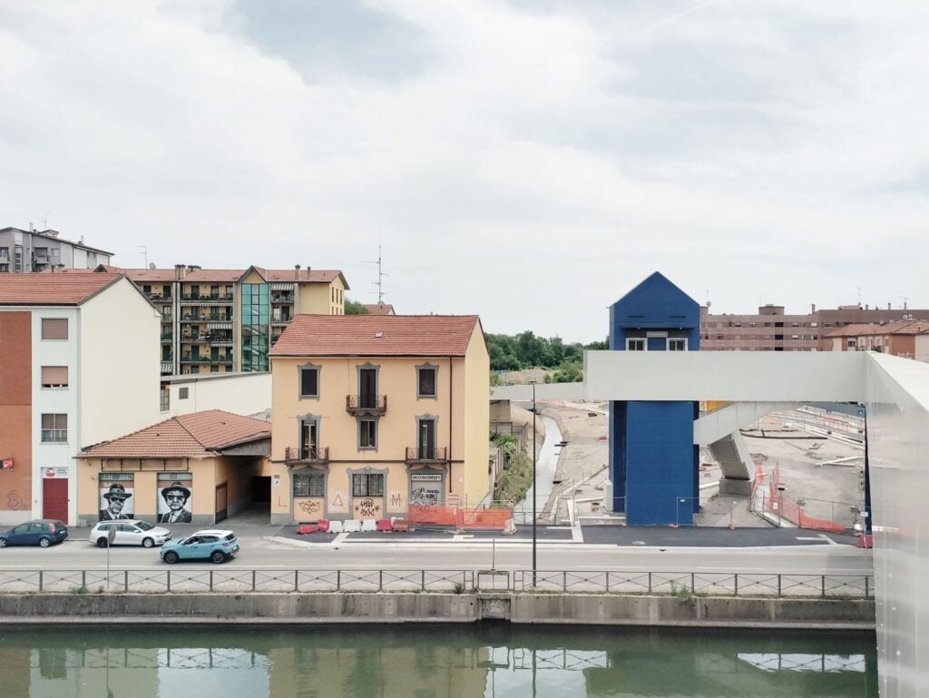 Ponte ciclopedonale San Cristoforo. Foto courtesy AOUMM