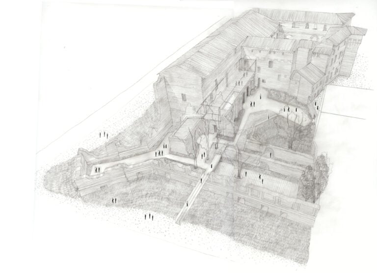 Prospettiva - esterni, Courtesy UFFICIO PROGETTI architetti associati