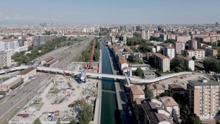 Ponte ciclopedonale San Cristoforo. Foto courtesy AOUMM