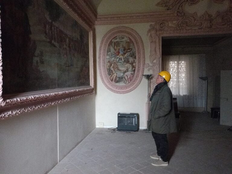 Stato dell&rsquo;arte dei restauri. Photo courtesy Anna Vittoria Zuliani