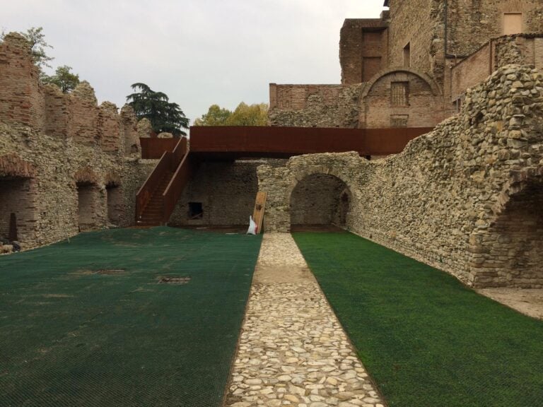 Stato dell&rsquo;arte dei restauri. Photo courtesy Anna Vittoria Zuliani