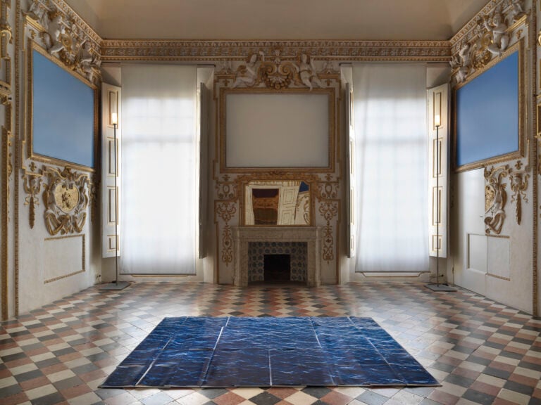 Andrea Mastrovito, Sette Stanze, Marca Corona per l&rsquo;Arte, 2025, installation view, Palazzo Ducale di Sassuolo, Ph. Dario Lasagni