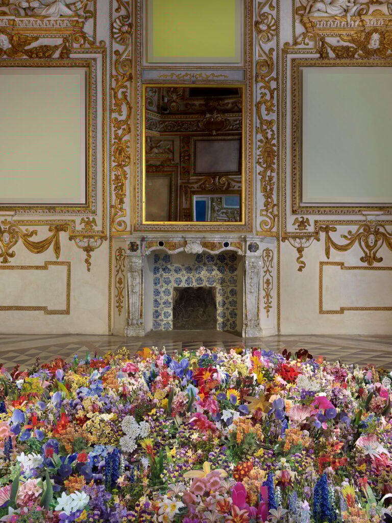 Andrea Mastrovito, Sette Stanze, Marca Corona per l&rsquo;Arte, 2025, installation view, Palazzo Ducale di Sassuolo, Ph. Dario Lasagni