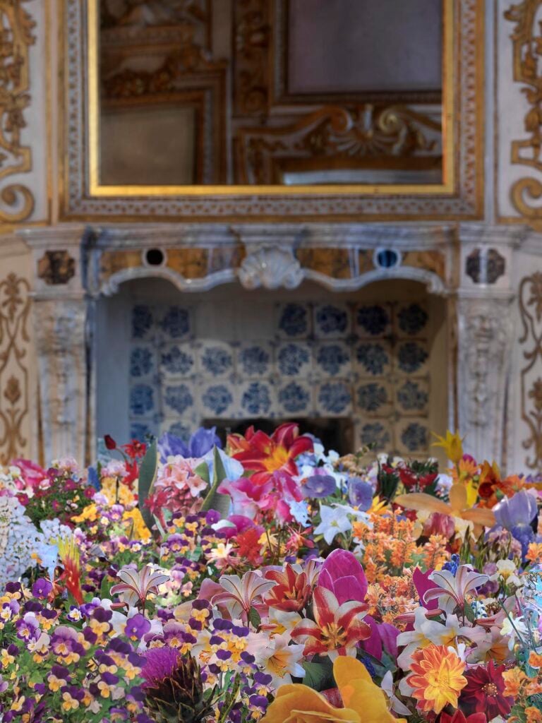 Andrea Mastrovito, Sette Stanze, Marca Corona per l&rsquo;Arte, 2025, installation view, Palazzo Ducale di Sassuolo, Ph. Dario Lasagni