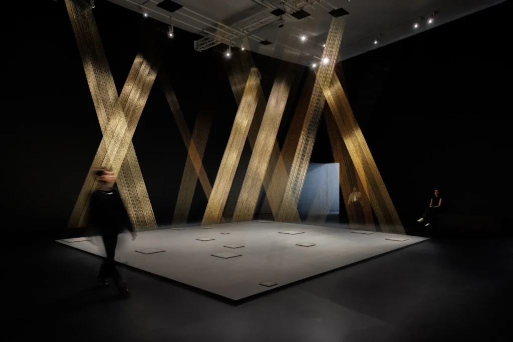 Pinault Collection, Lygia Pape. Weaving Space, installation view