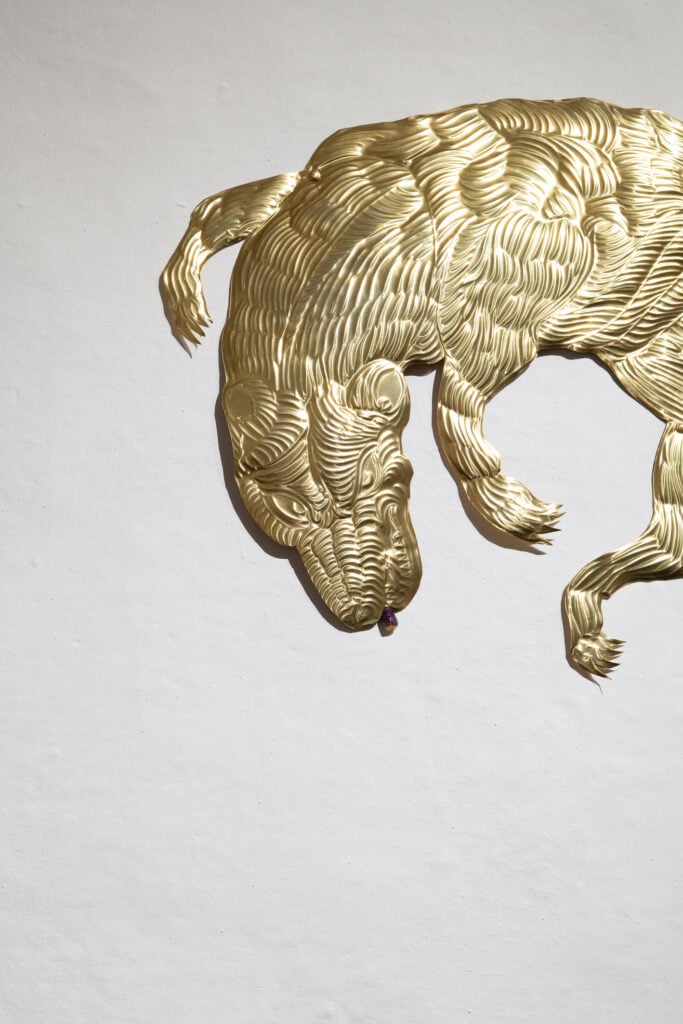 Bekhbaatar Enkhtur, Mangusta, installation view a IE edificio 57, San Gimignano, 2025