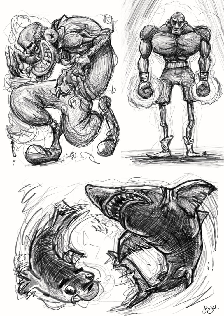 Disegno di Simone Barlaam