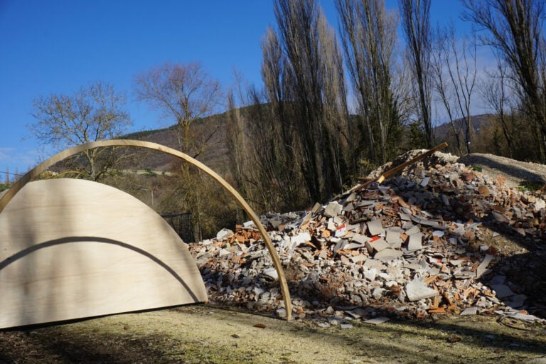 Il cantiere-studio di Adinda-Putri Palma