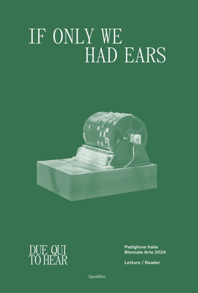 Due qui/To Hear, If we only had ears, copertina