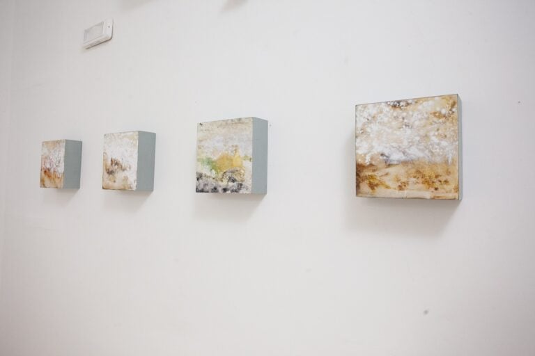 Fabio Sciortino, Materia vibrante, 2025, exhibition view - Officine Bellotti, Palermo - Ph. Alessandro Di Giugno