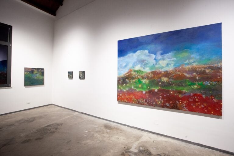 Fabio Sciortino, Materia vibrante, 2025, exhibition view - Officine Bellotti, Palermo - Ph. Alessandro Di Giugno