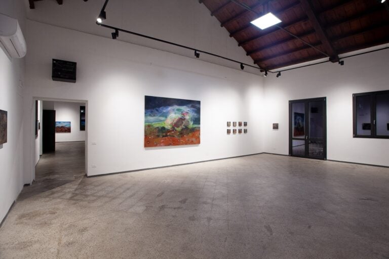 Fabio Sciortino, Materia vibrante, 2025, exhibition view - Officine Bellotti, Palermo - Ph. Alessandro Di Giugno