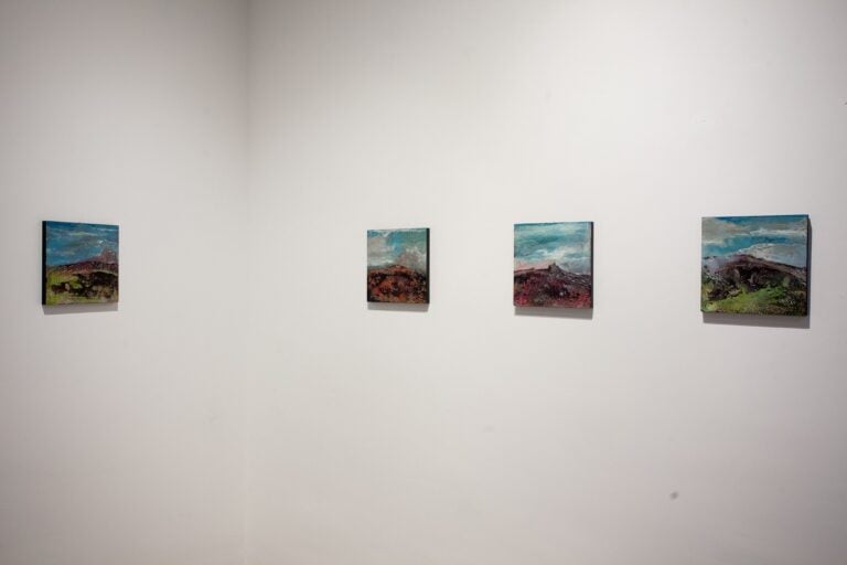 Fabio Sciortino, Materia vibrante, 2025, exhibition view - Officine Bellotti, Palermo - Ph. Alessandro Di Giugno