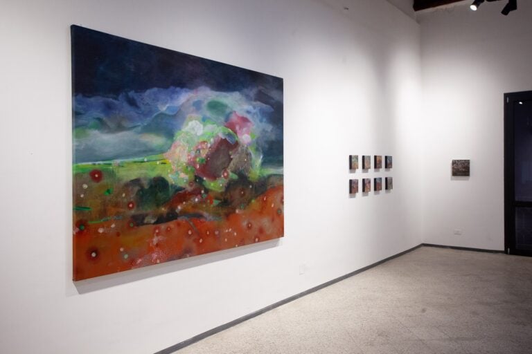 Fabio Sciortino, Materia vibrante, 2025, exhibition view - Officine Bellotti, Palermo - Ph. Alessandro Di Giugno