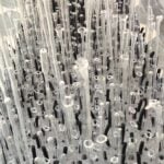 Fabio Sciortino, Riconciliarsi, 2023, particolare dell'installazione - Mudac, Carrara