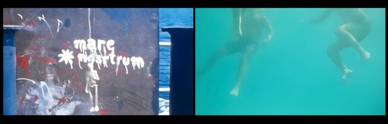 Frame dall'opera "Le acque che vidi non saranno più le stesse" di GIuseppe Di Liberto, 2025, Taranto, courtesy Archivio RitrovaTa