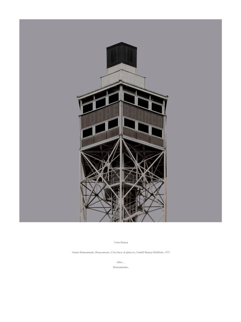 Francesco Jodice, Torre Branca, Brancamenta, #005, 2023