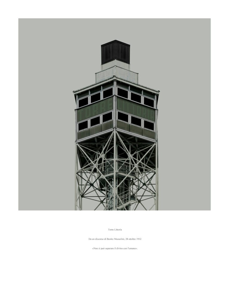 Francesco Jodice, Torre Branca, Torre littoria, #006, 2023