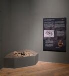 Installation view LABORATORIO NEANDERTHAL. Le scoperte di Grotta Guattari. MUCIV-Museo delle Civilt&agrave;, Roma. Foto Giorgio Benni