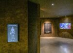 Installation view LABORATORIO NEANDERTHAL. Le scoperte di Grotta Guattari. MUCIV-Museo delle Civilt&agrave;, Roma. Foto Giorgio Benni