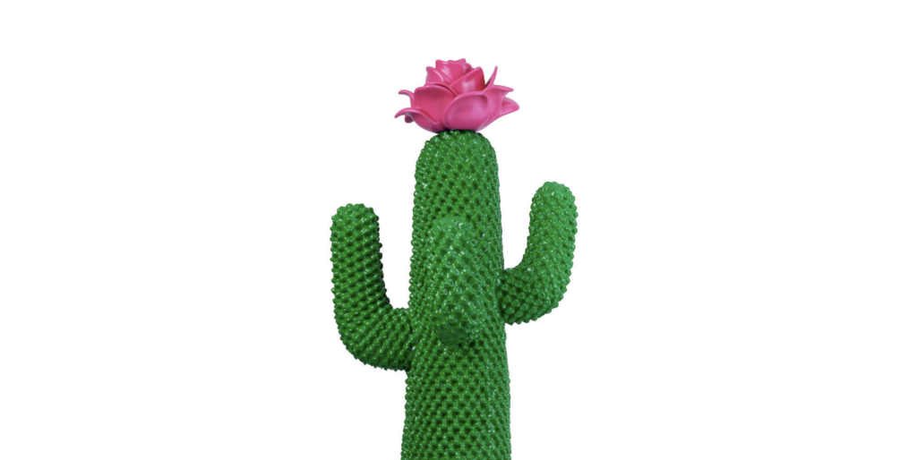 Anche Vezzoli reinterpreta il Cactus di Gufram: la versione fiorita debutta a Design Miami
