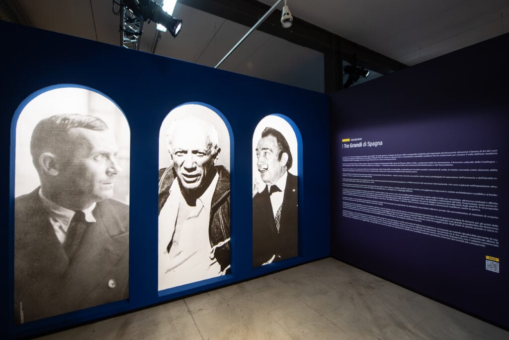 &ldquo;I Tre Grandi di Spagna: tre visioni, un&rsquo;eredit&agrave;&rdquo;, alla Fabbrica del Vapore, Milano, Installation View