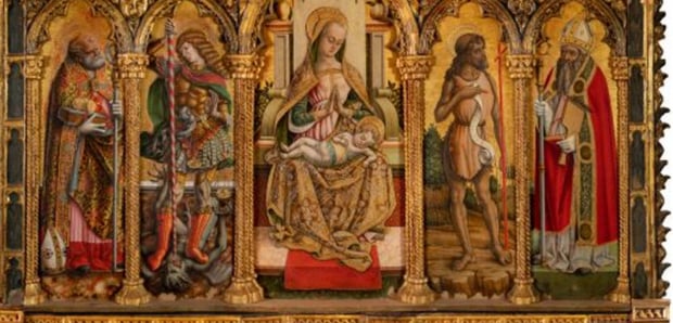 Il Polittico di Monte San Martino di Carlo e Vittore Crivelli