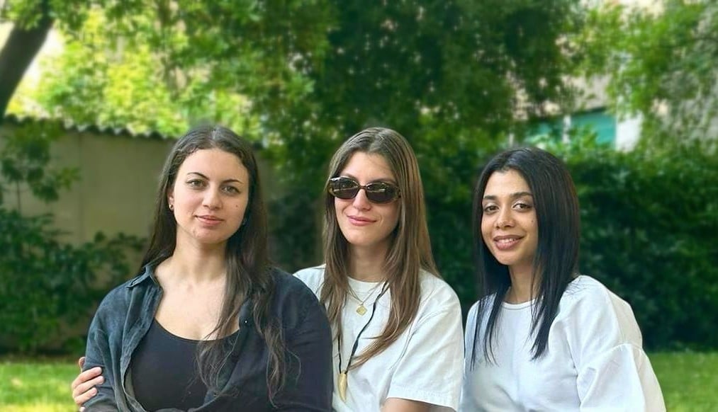 Il team di "Chérie": Gemma Ferriero, Eugenia Anna Garavaglia e Flavia Franciscone