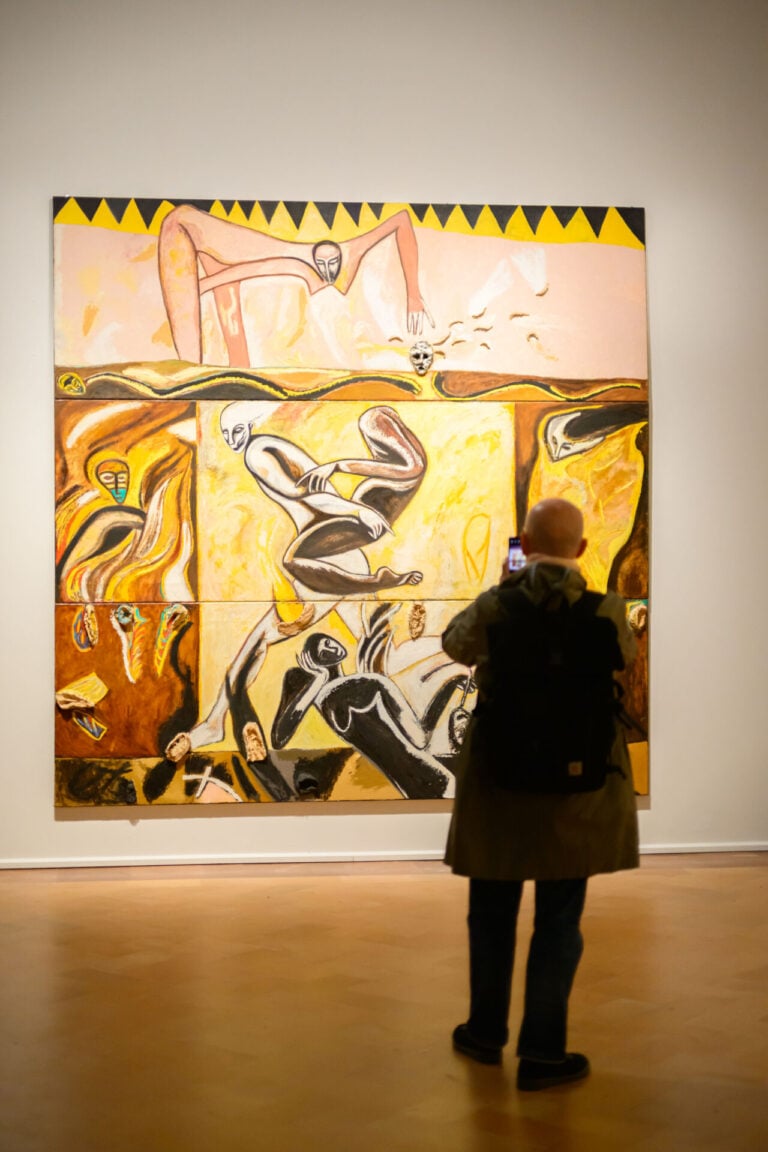 Antologica, Mimmo Paladino, Galleria Nazionale dell'Umbria, Perugia. Installation view