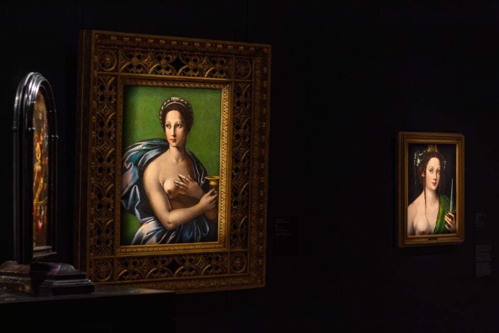 Installation View, Arte e Natura, Accademia Carrara, ph Andrea Rossato