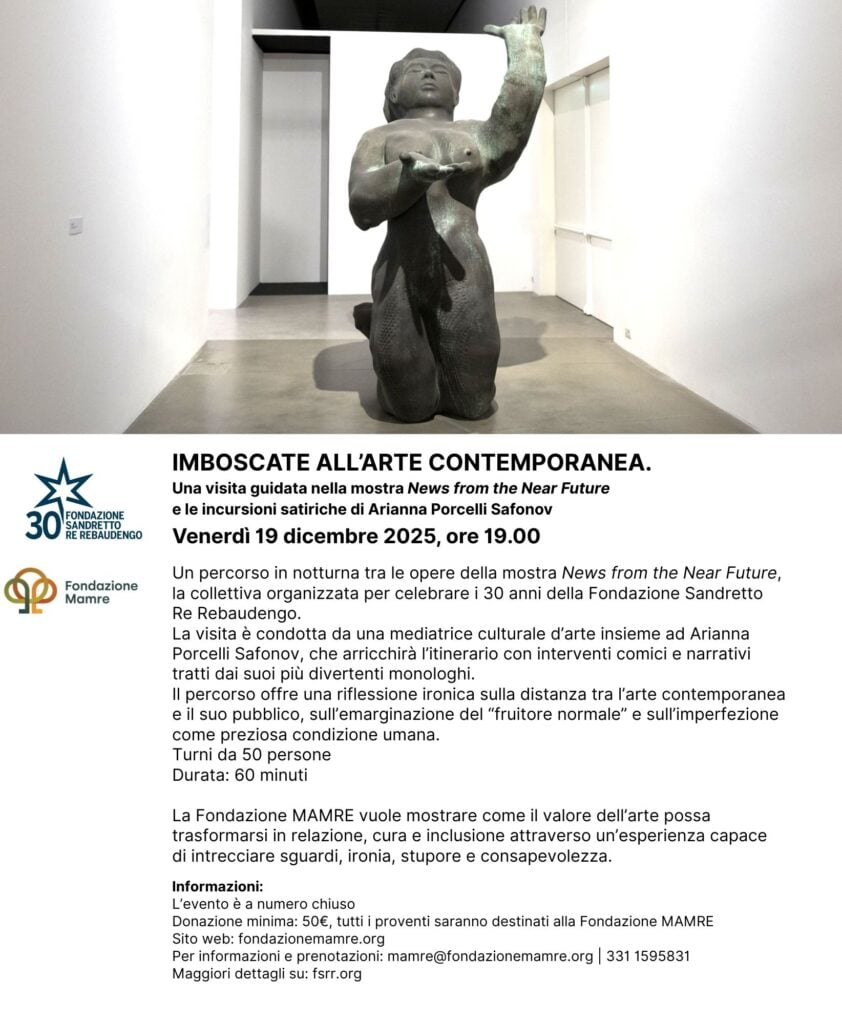 Imboscate all’arte contemporanea