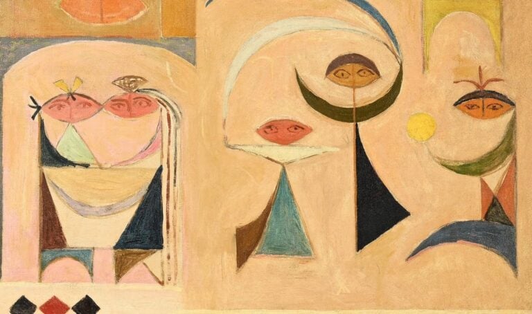 Jewad Selim, Children&rsquo;s Games, 1953_Courtesy Mathaf- Arab Museum of Modern Art Doha