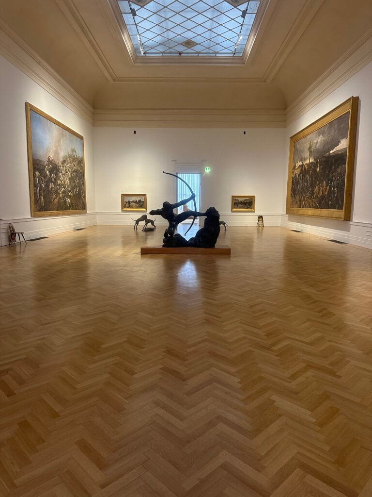 La cosiddetta Sala di Marte alla GNAMC