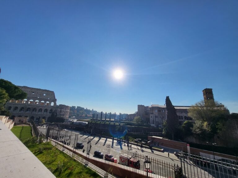 La vista dal belvedere di Villa Silvestri Rivaldi