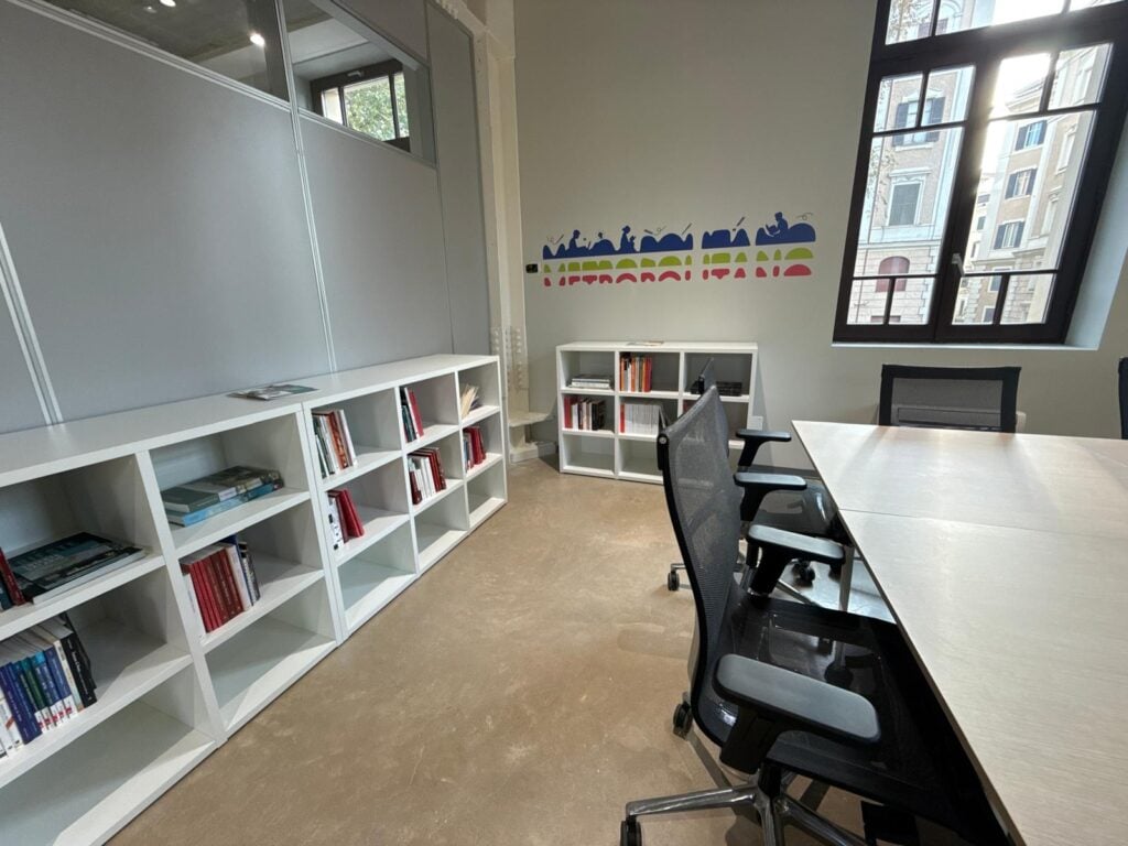 L'aula studio di Metropolitano