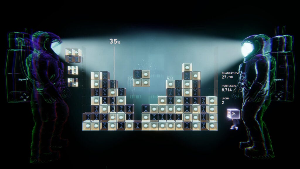 Lumines Arise di Enhance e Monstars