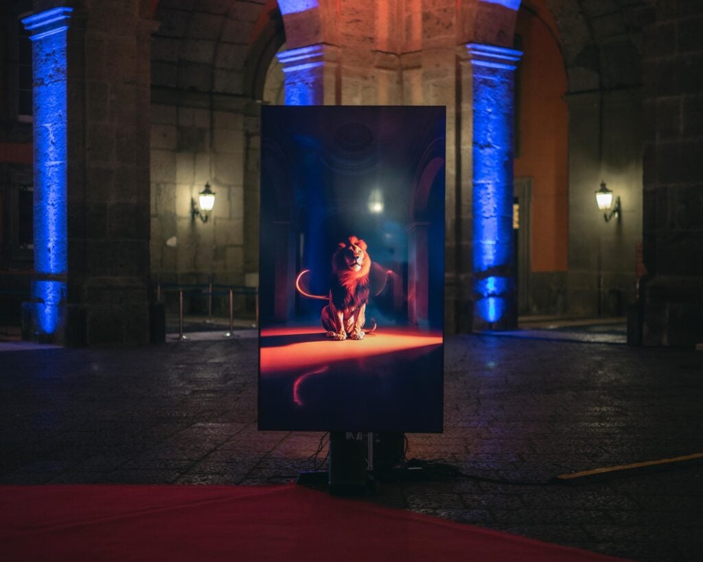 Marco Grasso, in collaborazione con Parallelia, Born  of Fire, installation view