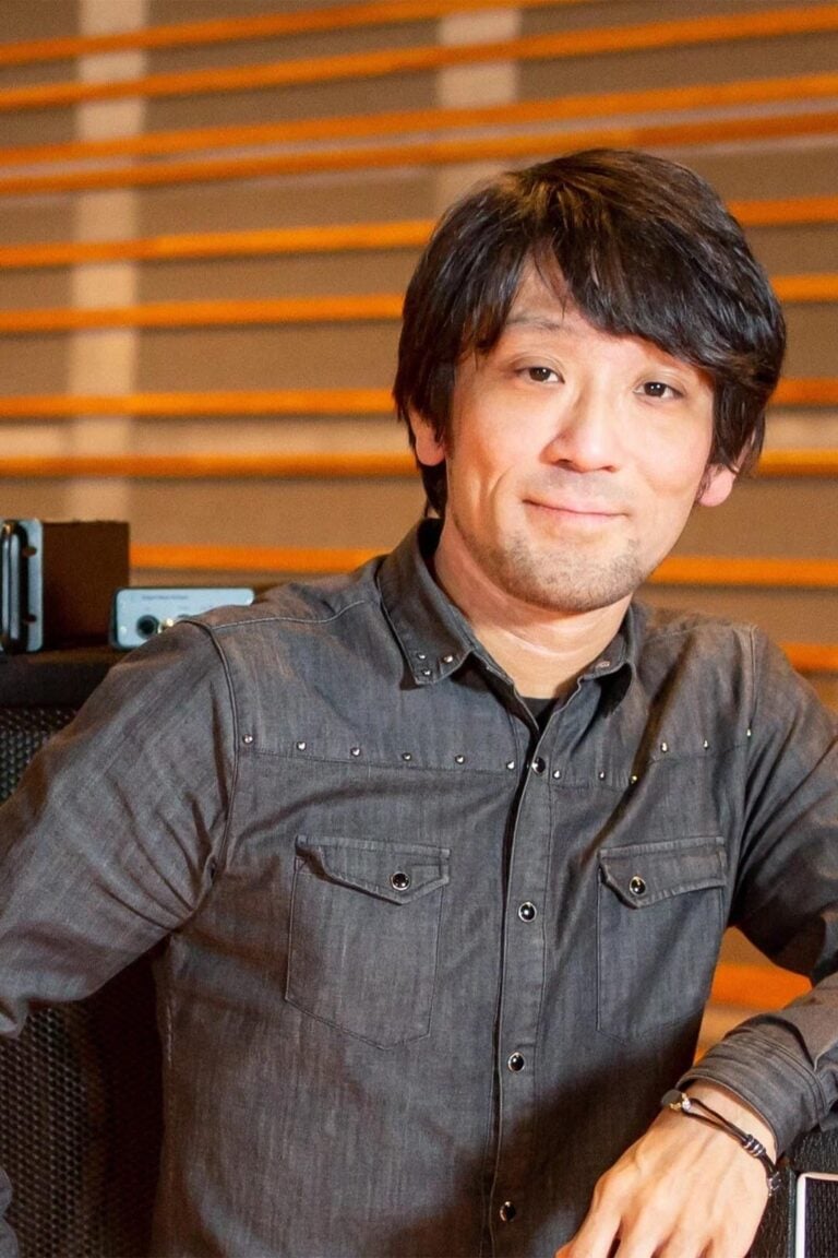 Masayoshi Soken, sound director e principale compositore per "Final Fantasy XIV" (foto dal sito di Distant Worlds Music from Final Fantasy)