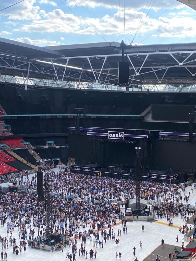 Concerto Oasis a Wembley. Ph Roberto Oliva