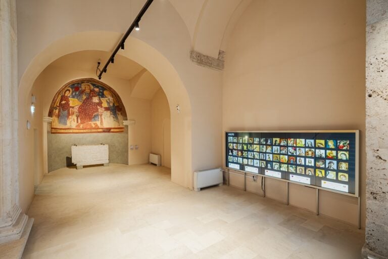 MUNDA Museo Nazionale D'Abruzzo, il touch screen Iride