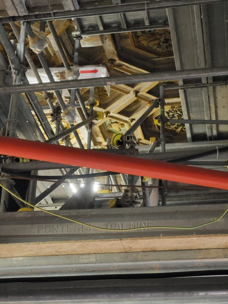 Sala degli Imperatori. Nel cantiere di Villa Silvestri Rivaldi