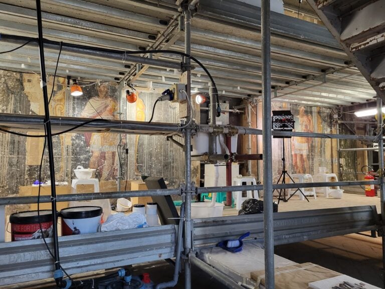 Sala degli Imperatori. Nel cantiere di Villa Silvestri Rivaldi