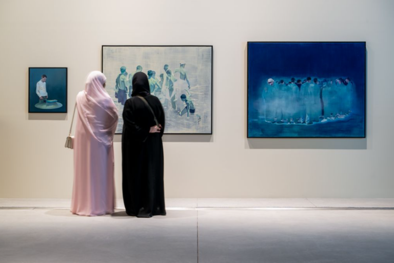 Nabil El Makhloufi, 2021. Sharjah Art Foundation Collection. Installation view: Of Land and Water: Works from the Sharjah Art Foundation Collection, Kalba Ice Factory, Kalba, 2025. Image courtesy of Sharjah Art Foundation. Photo: Shafeek Kareem