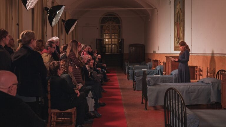 Silvia Giambrone, Perche poi sara tro ppo tardi (Cinque visioni), performance, Ospitale S. Francesca Romana 14_11_2025, foto di Costantino Biamonte