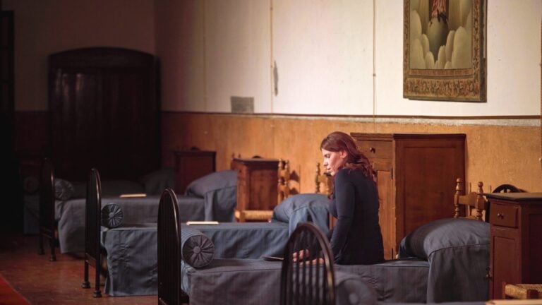 Silvia Giambrone, Perche poi sara tro ppo tardi (Cinque visioni), performance, Ospitale S. Francesca Romana 14_11_2025, foto di Costantino Biamonte