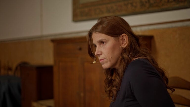 Silvia Giambrone, Perche poi sara tro ppo tardi (Cinque visioni), performance, Ospitale S. Francesca Romana 14_11_2025, foto di Costantino Biamonte