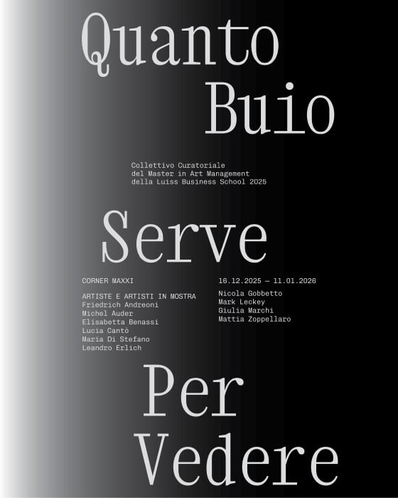 Quanto buio serve per vedere