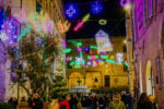 A Perugia le luminarie d'artista per Natale le firma il maestro Mimmo Paladino