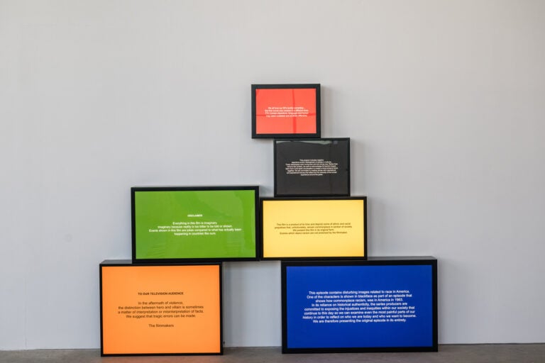 Zineb Sedira, Disclaimers, 2023. Photo: A. Guermani