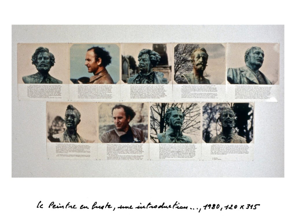 Jean Le Gac, Le Peintre en buste, 1980